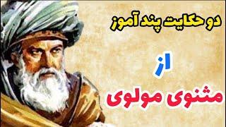 دو  حکایت پند آموز و حکیمانه از مثنوی  _ مولوی