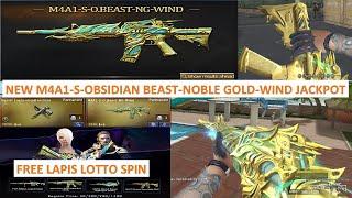 NEW M4A1-S-OBSIDIAN BEAST-NOBLE GOLD-WIND JACKPOT CROSSFIRE PH