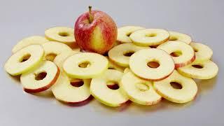 AS 6 peeling, coring and cutting large quantities of apples