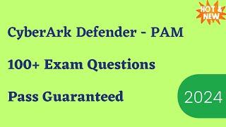 CyberArk Defender - PAM Exam Dumps & Questions 2024 - Sure Shot Pass