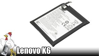 Guía del Lenovo K6 (K33a48): Cambiar batería