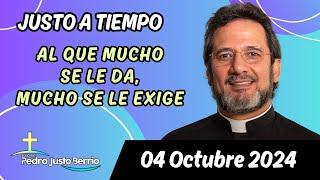 Evangelio de hoy Viernes 04 Octubre 2024 | Padre Pedro Justo Berrío