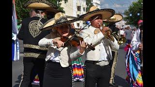 Мексиканские музыканты исполнили зажигательную песню на Всемирной фольклориаде CIOFF - 2021 в Уфе