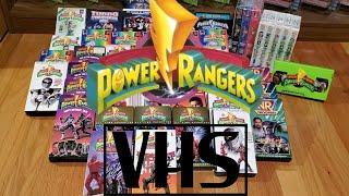 Power Rangers VHS collection opening