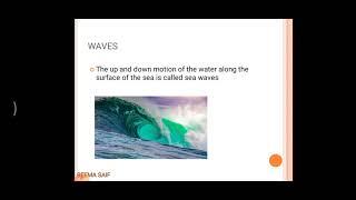 B.Ed. E-Content Video - 3 | Social Science | Standard 9 | Oceans and Man - Waves