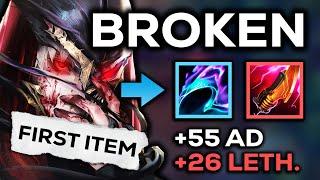 THIS ITEM IS MAKING ZED S++ TIER AGAIN (Most Broken First Item)