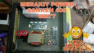 ASSEMBLING A 400 WATT POWER AMPLIFIER USING FINAL SANKEN 2SC2922/2SA1216