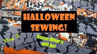 Halloween Mystery Sewing ~ Vlog 2! 