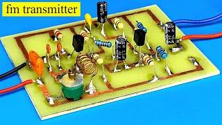 how to make fm transmitter - Super Simple FM Transmitter