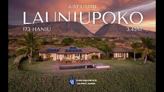 173 Haniu Street | Launiupoko Luxury Home For Sale | Evan Harlow R(S)