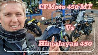 CFMoto 450 MT vs Himalayan 450 (Part 1 Himalayan) - I buy one of them! - An Idiot On Board - Ep 47