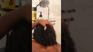 Wash Day Routine on loose thin 4c hair + a cute Y2K outfit to match my Mini Fro #4chair #lowporosity