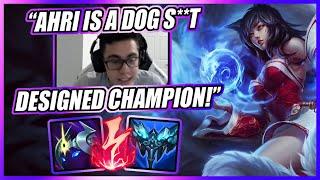 TF Blade Losing His Mind vs LegitKorea's Ahri