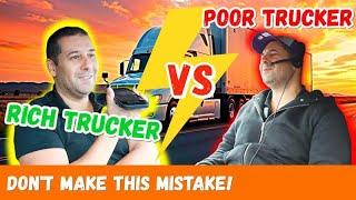 Poor Trucker VS Rich Trucker: Which One Are You?