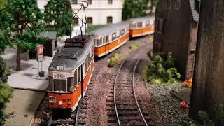 H0 Modelleisenbahn - Straßenbahnanlage LOWA/Gothaer/Reko & Co.-Made in DDR / Trolleys made in GDR