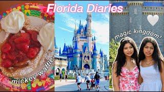 come to florida with me!  day 4 | magic kingdom theme park in florida!