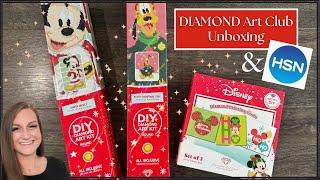 Diamond Art Club on Home Shopping Network! Exclusive Mickey Mouse and Pluto Christmas kits!