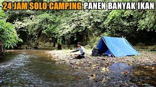 2 hari camping sendiri di tepi sungai kalimantan panen banyak ikan /eps 23