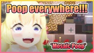 Watame Nearly Died Laughing From the Mosaic Poop!【Hololive】【​Tsunomaki Watame】