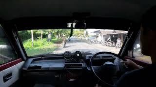 POV Driving suzuki carry 1.0||(CarryVLOG124)