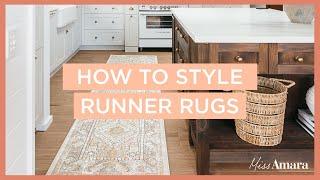 How To Style Runner Rugs? | Miss Amara