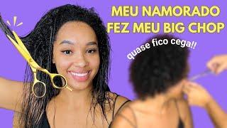 FIM DA TRANSIÇÃO CAPILAR: Transformei meu BIG CHOP em uma Comédia!!