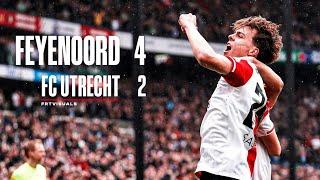 FEYENOORD 4-2 FC UTRECHT | ALL GOALS | EREDIVISIE 23/24