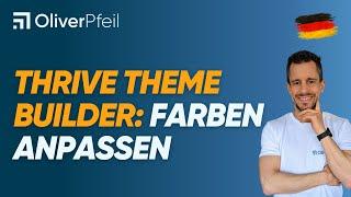 Thrive Theme Builder: Farben anpassen 