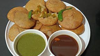 Street food khasta matar kachori | hare matar ki khasta kachori | सर्दियों में बनाए ताजा मटर की कचौर