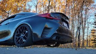 Lexus RC 350 Muffler Delete