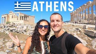 FIRST IMPRESSIONS OF GREECE!  ATHENS (Acropolis, Monastiraki & Plaka)