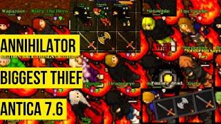 Tibia Retro - BIGGEST ANNIHI THIEF - Ti  (7.6 ANTICA 2006)