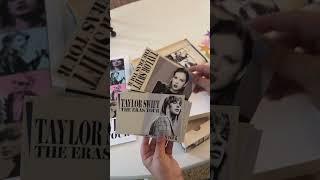 unboxing my Taylor Swift merch package! 24hrs till eras tour!