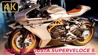 New Best  2024 MV Agusta Superveloce S First Look Details 4k