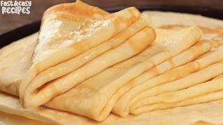 THE SECRET to Perfect French Crepes is mixing all the ingredients correctly!