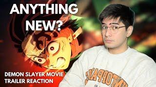 REACTION TO DEMON SLAYER INFINITY CASTLE MOVIE TRAILER