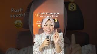 Info Freelance untuk mahasiswa