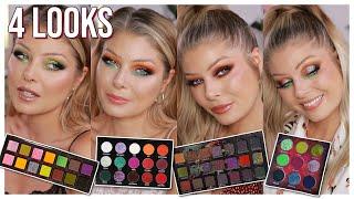 NEW & HOT Indie Makeup | 4 PALETTES 4 LOOKS