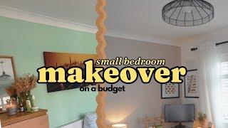 In this HARD ECONOMY, I did a small bedroom makeover on a BUDGET! No need to break the bank! @Lick