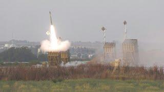 Israel's Iron Dome launches missiles to intercept rockets from Gaza | AFP