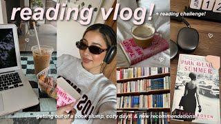 VLOG: simple days in my life, getting out of a reading slump, & swapping screen time for reading!