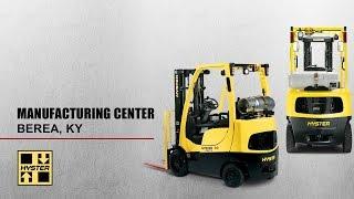 Inside Hyster Manufacturing Center in Berea, KY