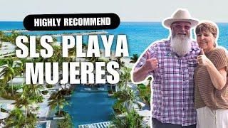 NEW LUXURY RESORT! First Look at SLS Playa Mujeres in Mexico