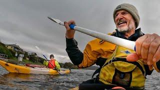 SEA KAYAK | Dad & Daughter Fishing & Paddling Adventure