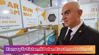 Ar-Sum Apimak (Konveyör sistemli polen kurutma makinesi) ⭐️13. Türkiye Arıcılık Fuarı 2024