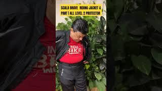 SCALA BRAVE  RIDING JACKET & PANT | UNDER 13K | ALL LEVEL 2 PROTECTOR | SCALA BLEZE RIDING JACKET 4K