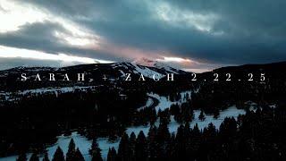 Sarah + Zach Teaser | Lone Mountain Ranch Big Sky MT