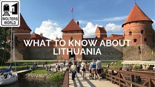 Lithuania - What to Know Before You Visit Lithuania