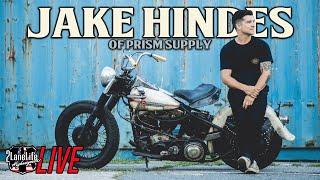 2LaneLIVE | Jake Hindes of Prism Supply | Vintage Motorcycles, Custom Builds & Small Business