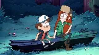 Gravity Falls - S02E02 - "Into The Bunker" - Dipper and Wendy